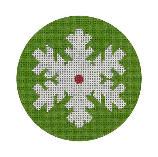 Simple Snowflake, Green