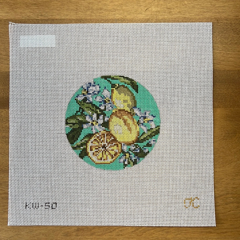 Lemon 4" Round - The Flying Needles