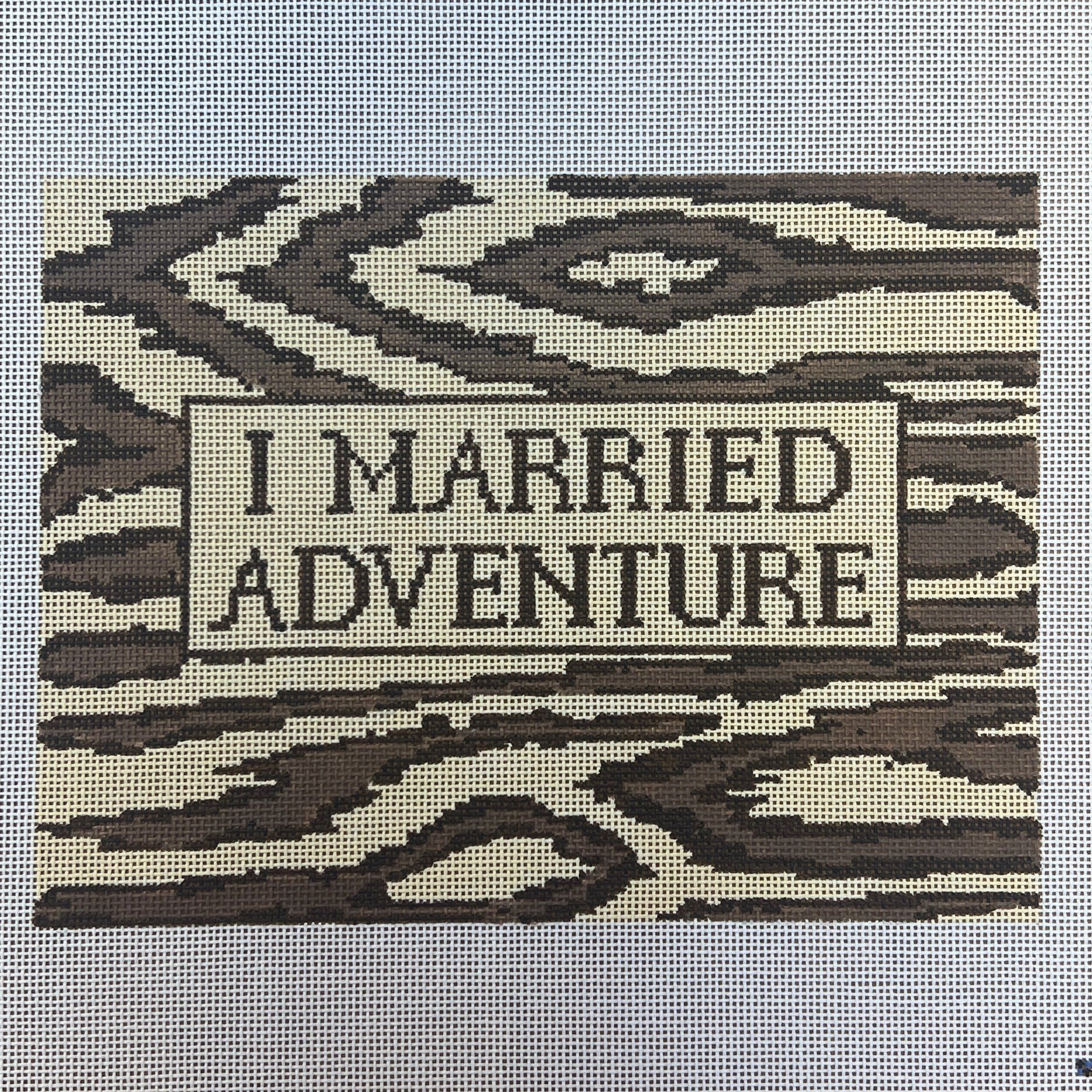 I Married Adventure Clutch - The Flying Needles
