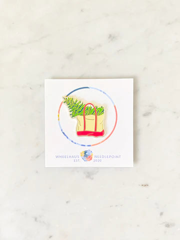 Christmas Tree Boat Tote Needle Minder - The Flying Needles