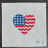 Patriotic Heart - The Flying Needles