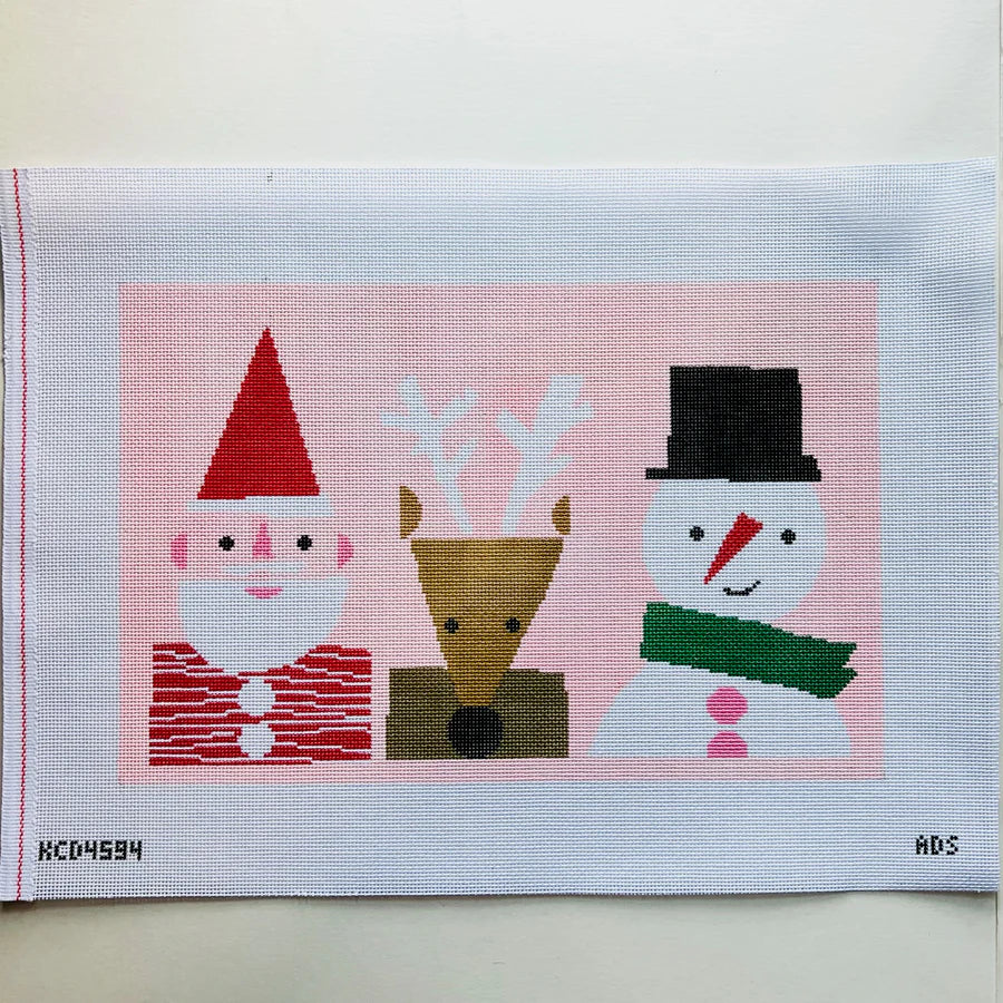 Christmas Bolster Canvas - The Flying Needles