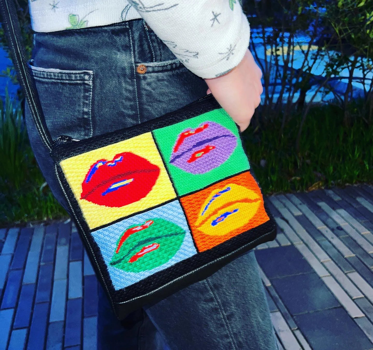 Warhol Lips - The Flying Needles