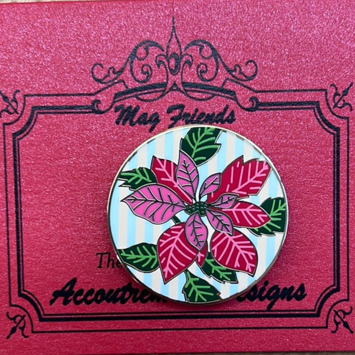 Poinsettia Needle Minder - The Flying Needles