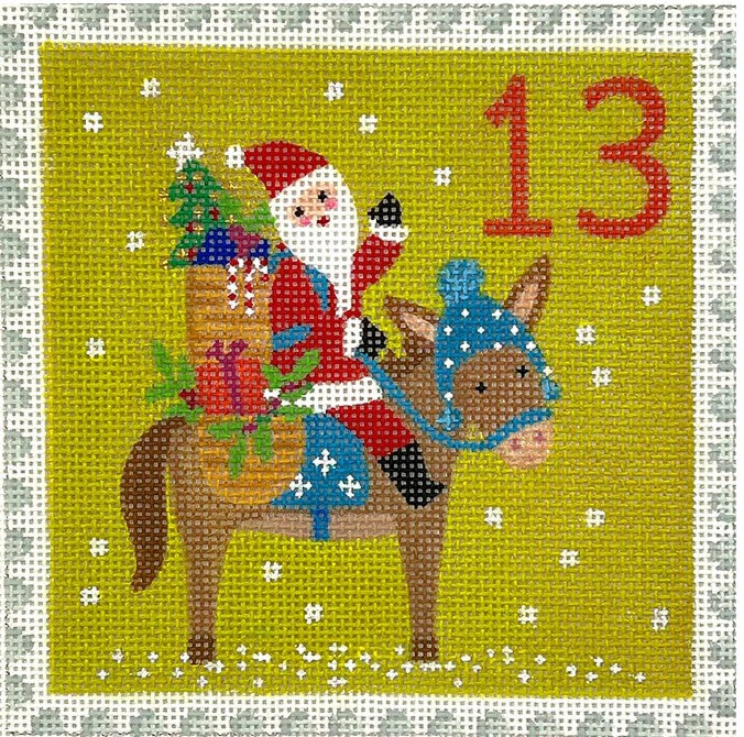 Klara Hawkins Advent Stamps (Set of 24) - The Flying Needles