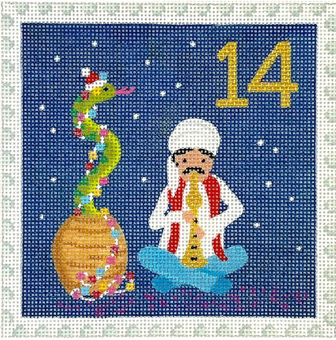 Klara Hawkins Advent Stamps (Set of 24) - The Flying Needles
