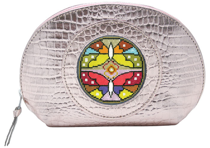 Rose Gold Cosmetic Bag - The Flying Needles