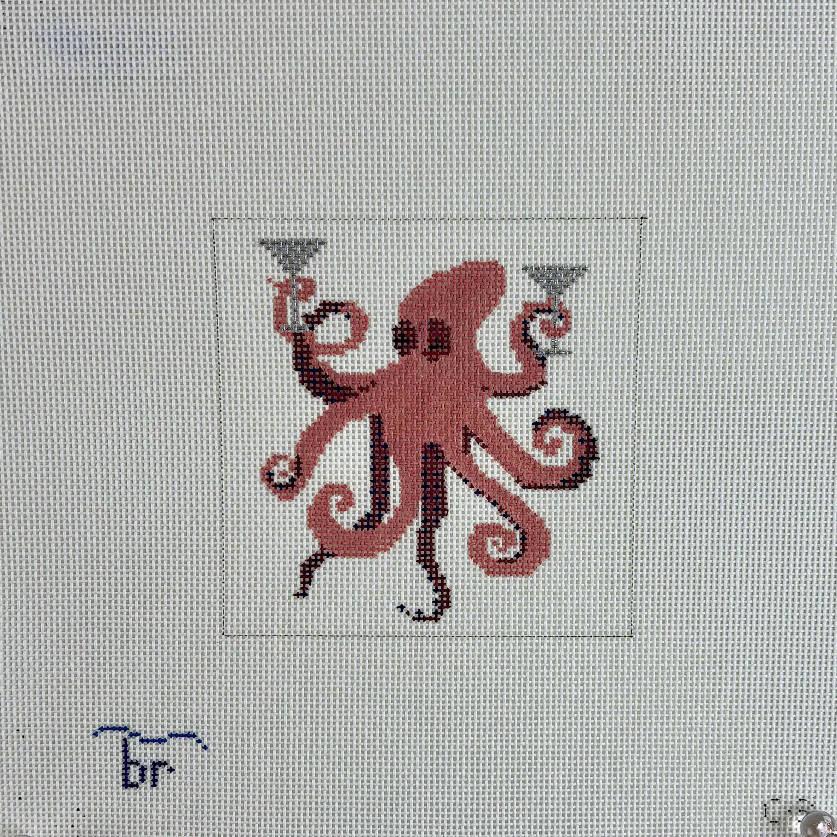 Boozy Sea Creatures: Octopus & Double Martini - The Flying Needles