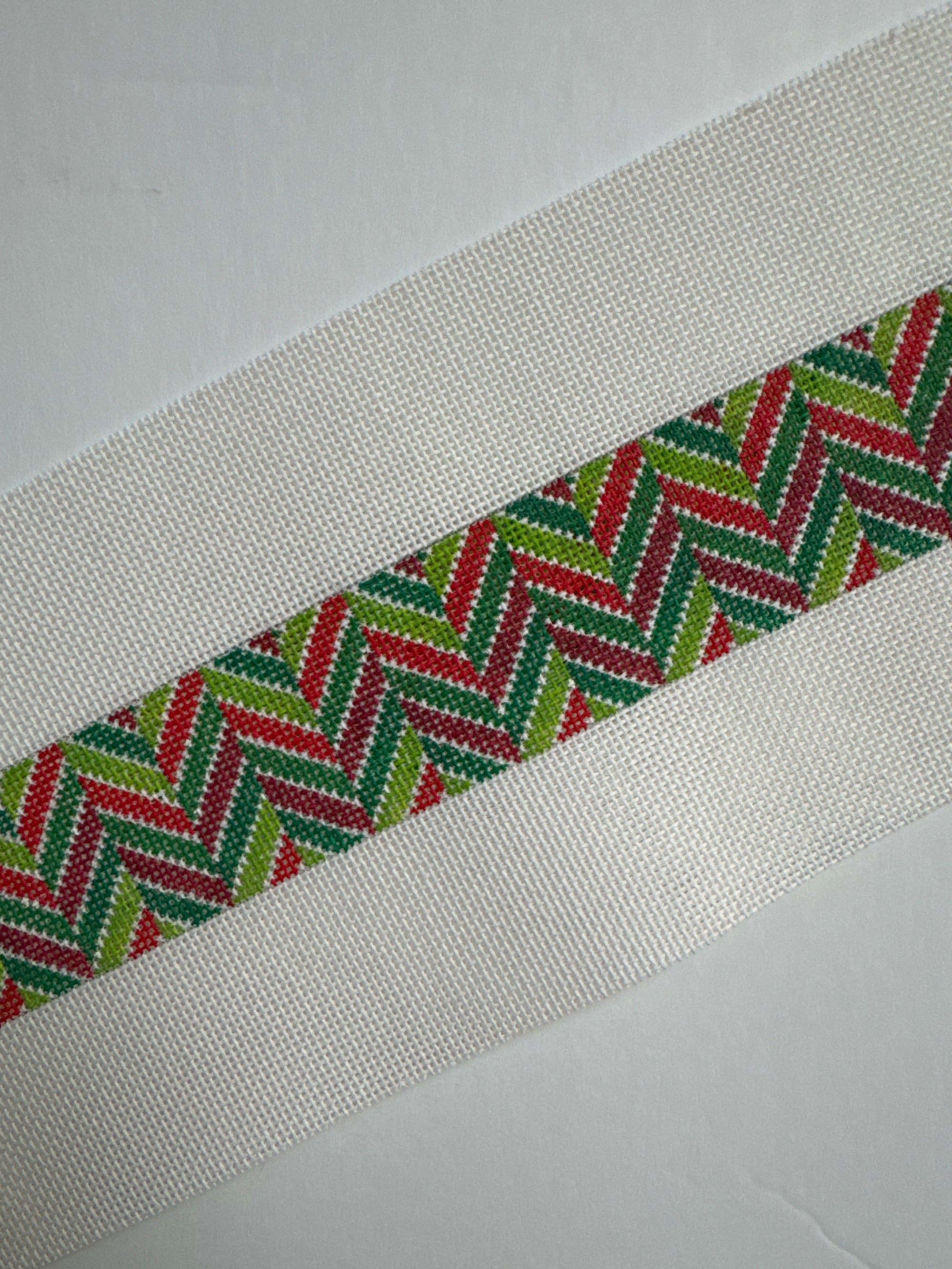 Chevron Holiday Belt - The Flying Needles