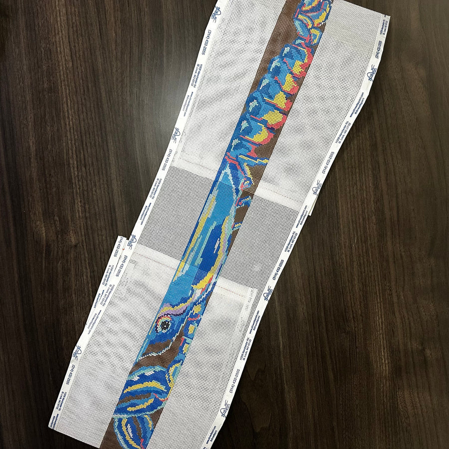 Blue Lobster Belt - The Flying Needles