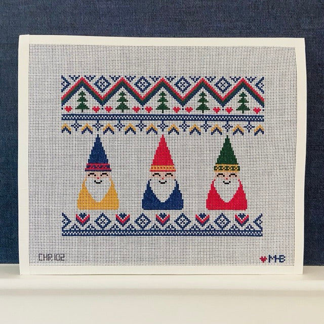 Fair Isle Gnome Trio - The Flying Needles