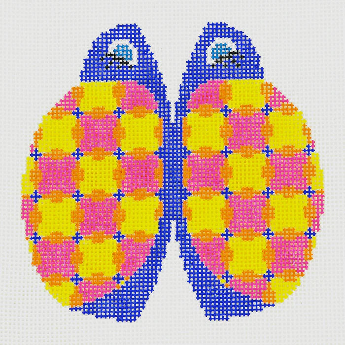 Pink and Yellow Petite Lady Bug - The Flying Needles