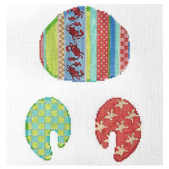 Red Crab & Beach Stripe Crab - The Flying Needles