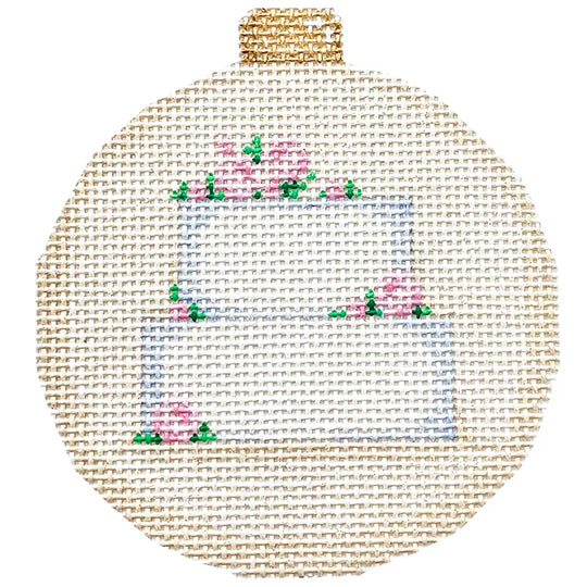 Rosebud Cake Ball Ornament - The Flying Needles