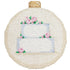 Rosebud Cake Ball Ornament - The Flying Needles