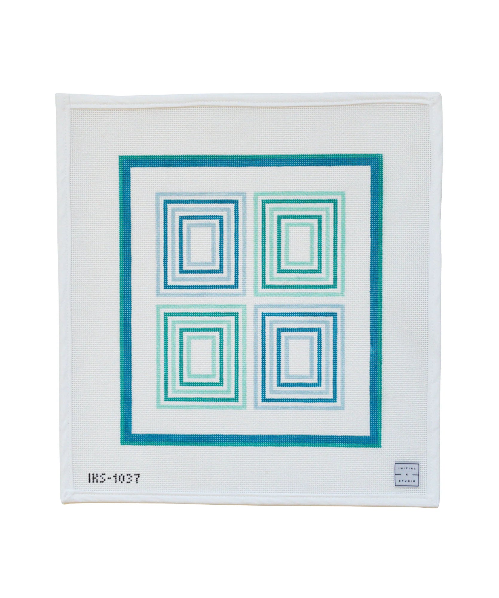 Coastal Canvas - Aqua - The Flying Needles