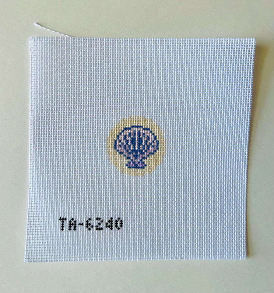 Scallop Shell Key Fob Insert - The Flying Needles