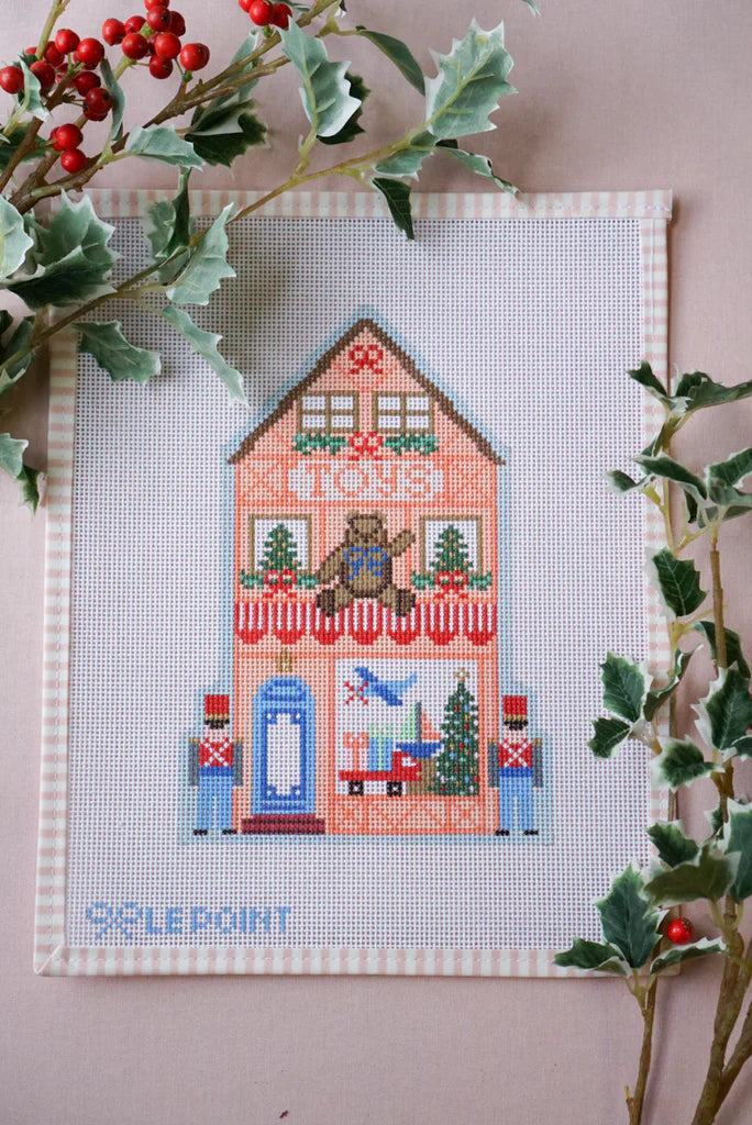 Christmas Village Toy Shop - The Flying Needles