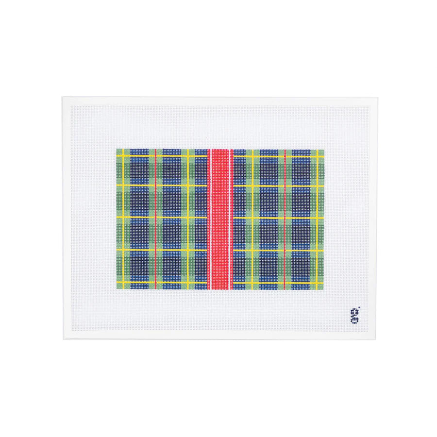 Tartan Clutch Canvas - The Flying Needles