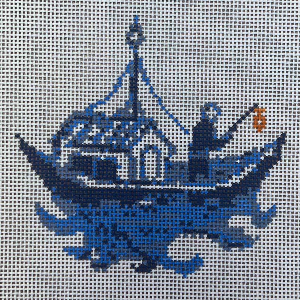 Blue Willow Deconstructed-Boats - The Flying Needles