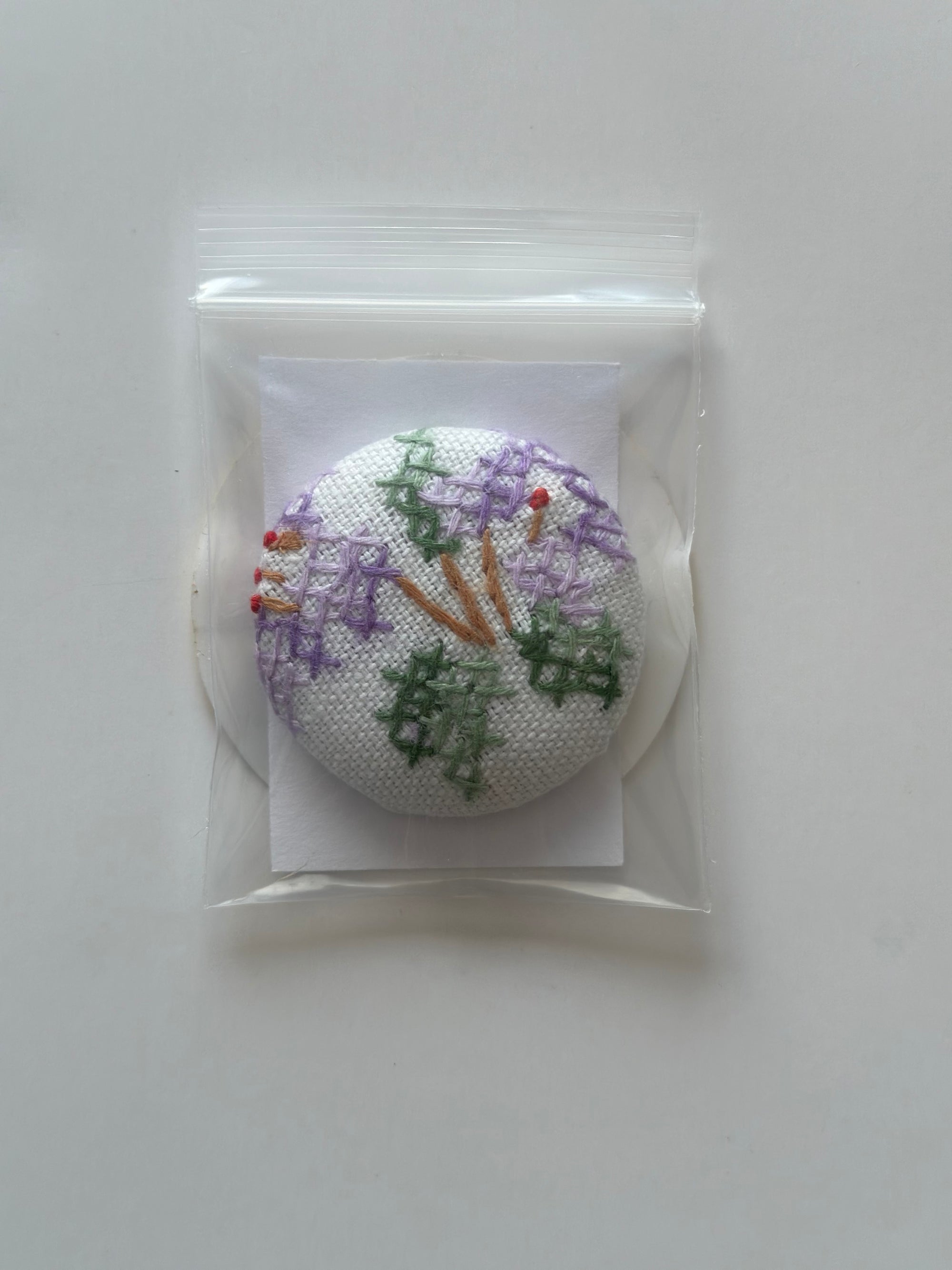 Embroidered Needleminders - The Flying Needles