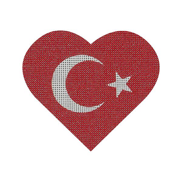 Turkish Flag Heart
