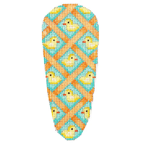 Chicks & Diagonal Weave Carrot - The Flying Needles