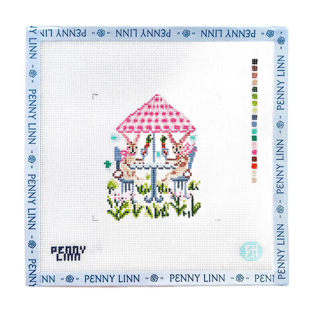 Bunnies Brunching - The Flying Needles