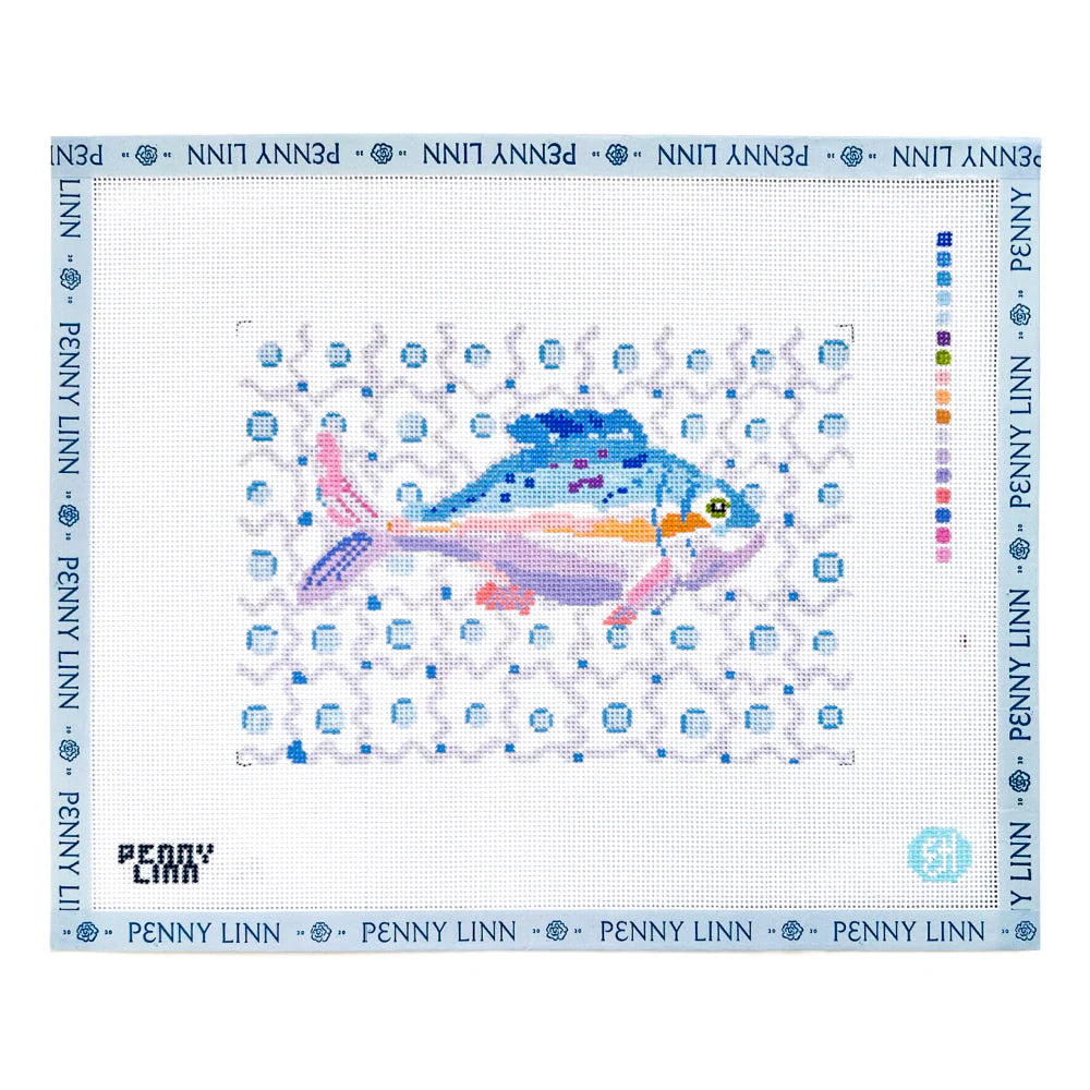 Purple Dip Fish - The Flying Needles