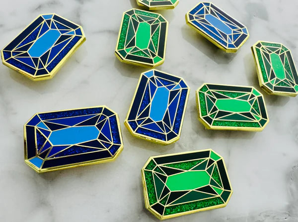 Gemstone Needleminder - The Flying Needles