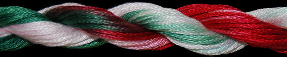 Threadworx Overdyed Floss #1086 Christmas Candy - The Flying Needles