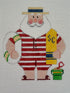 Santa at the beach - The Flying Needles