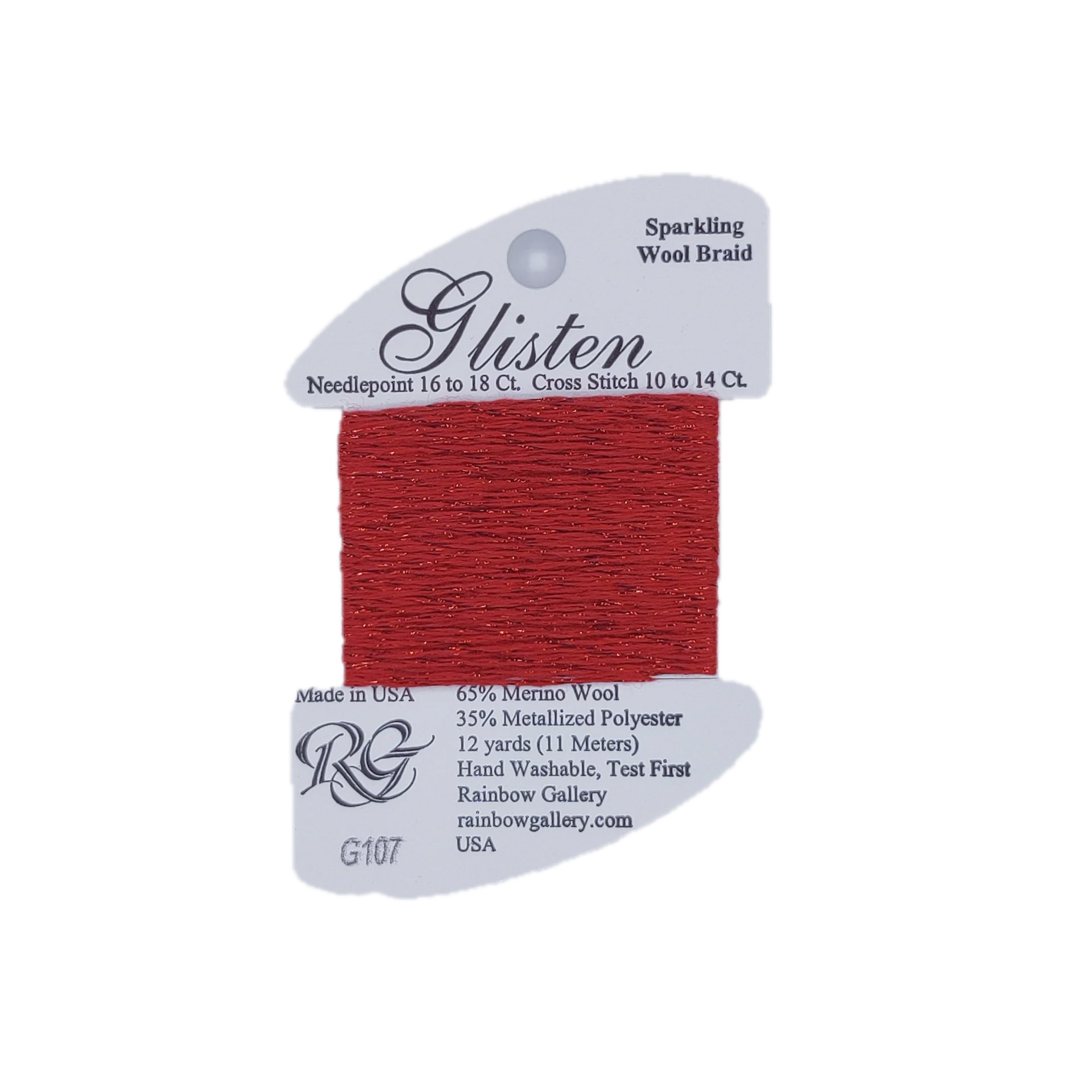 Glisten G107 Red - The Flying Needles