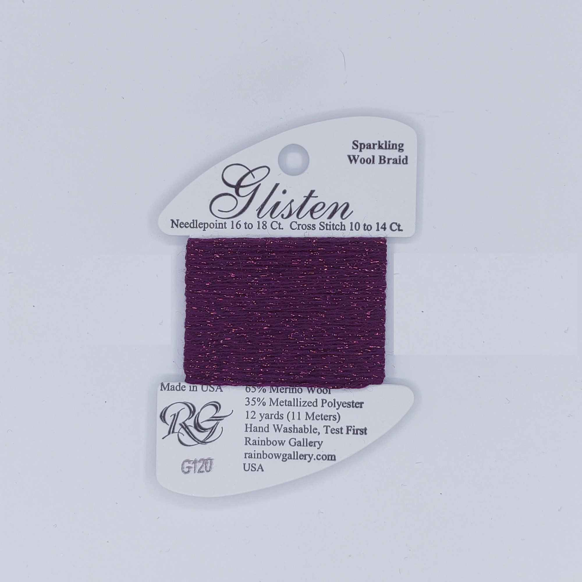 Glisten G120 Black Plum - The Flying Needles
