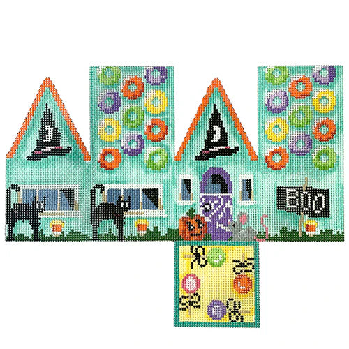 Halloween Cottage/Bats - The Flying Needles