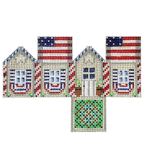 Americana Mini Cottage - The Flying Needles