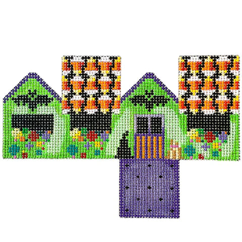 Halloween Bats Mini Cottage - The Flying Needles