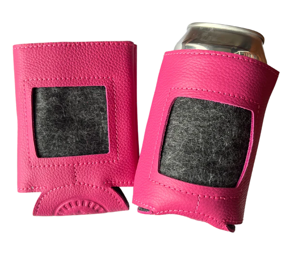 Self-Finishing Leather Can Cozy, Standard Can - The Flying Needles