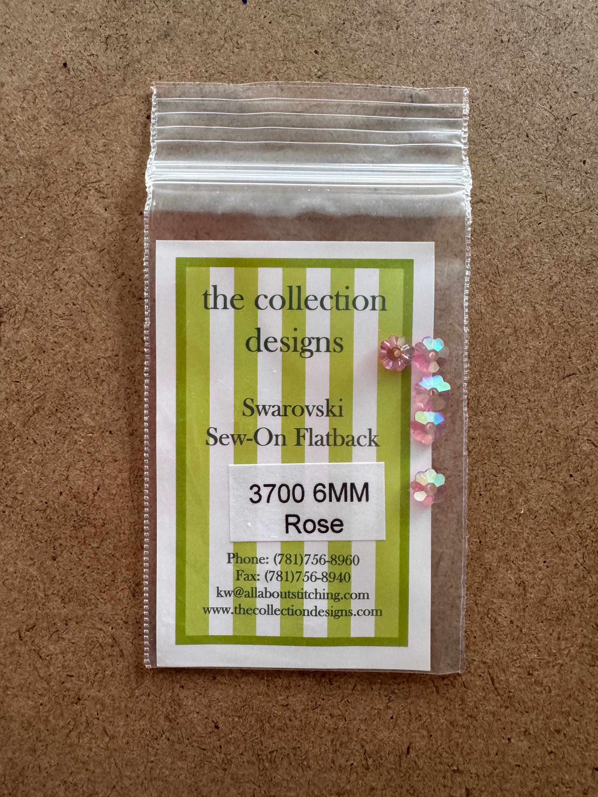 3700 6MM Swarovski Sew-Ons - The Flying Needles