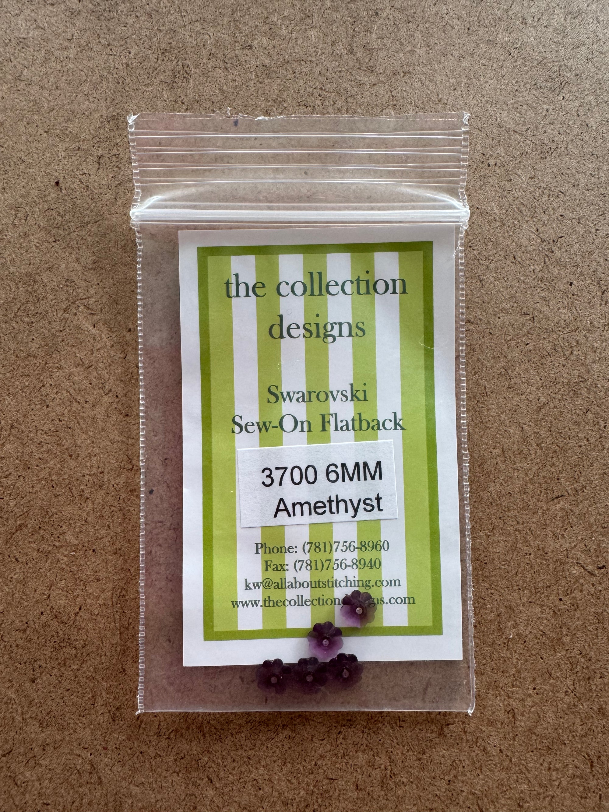 3700 6MM Swarovski Sew-Ons - The Flying Needles