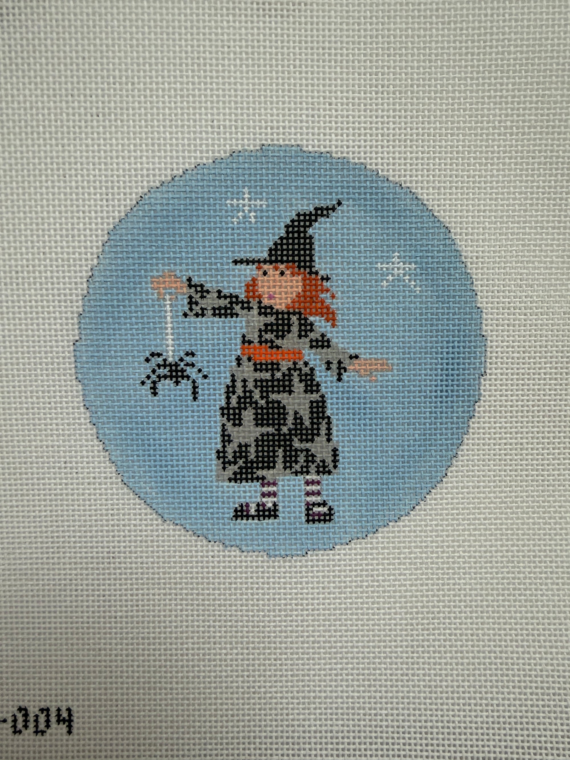 Witch with Spider - The Flying Needles