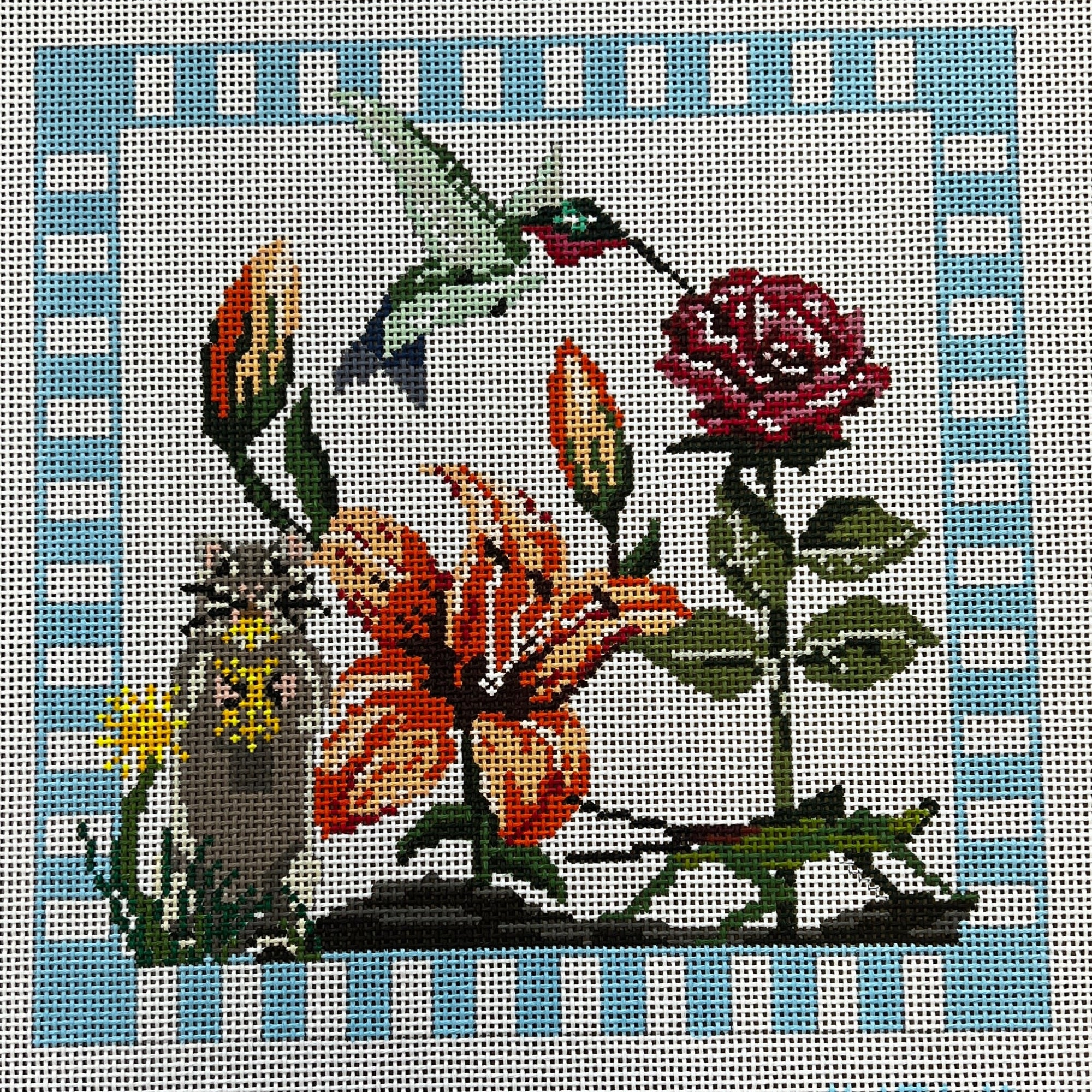 Summer Flower Pillow - The Flying Needles