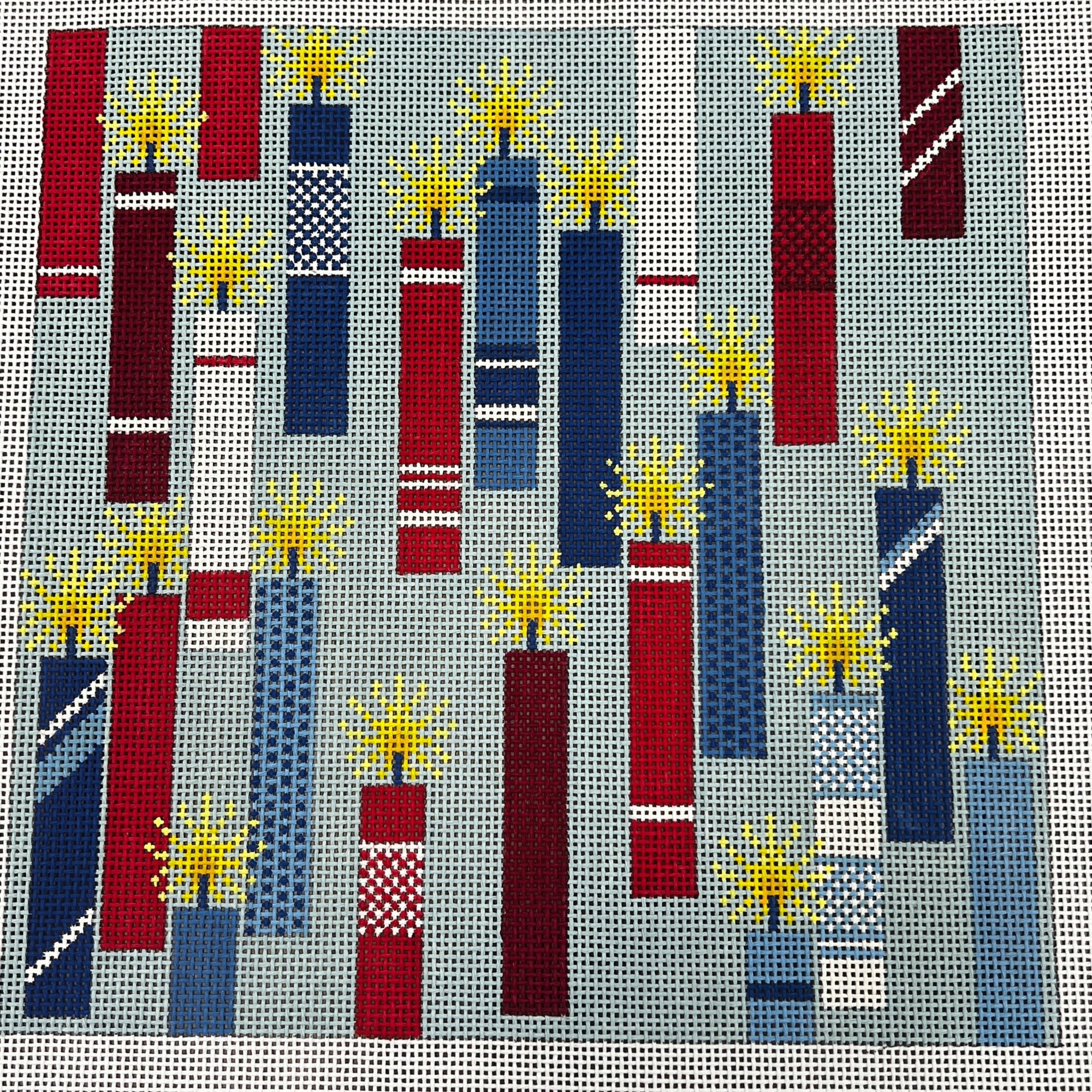Firecracker Pillow - The Flying Needles