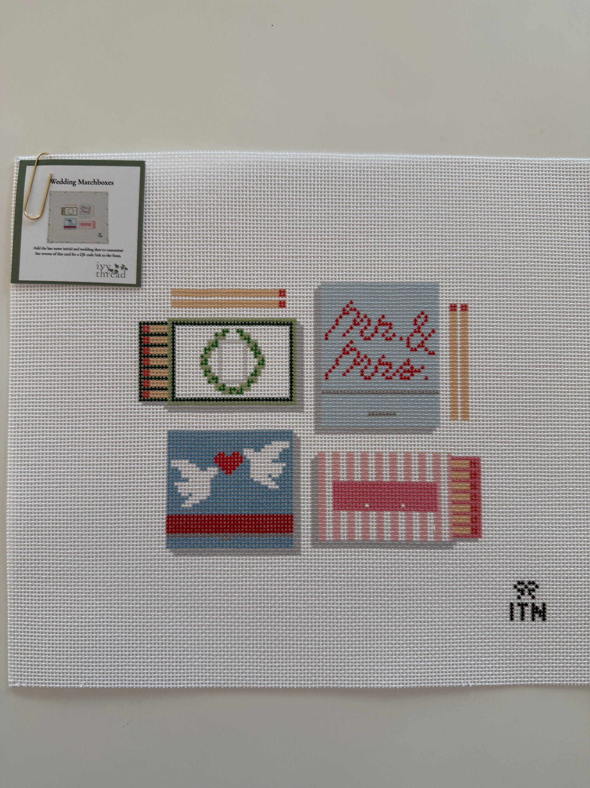 Wedding Matchboxes - The Flying Needles