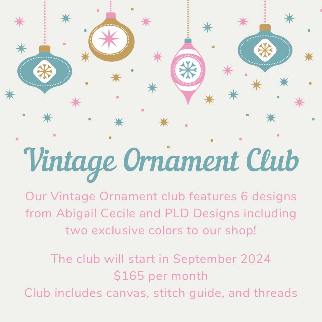 DEPOSIT - Vintage Ornament Club - The Flying Needles
