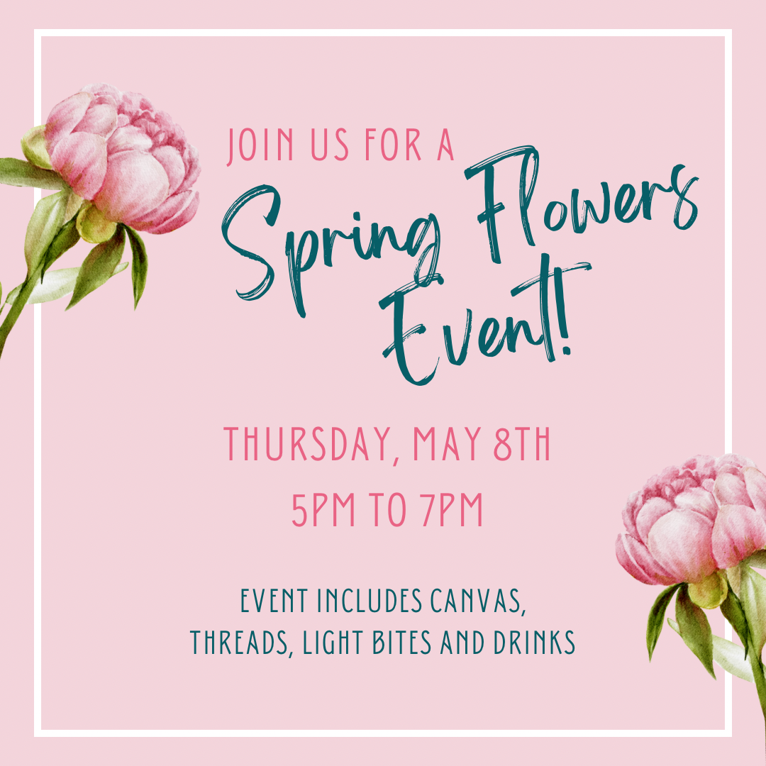 Spring Flowers Event - May 8th - The Flying Needles