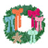 Coastal Christmas Wreath Ornament - The Flying Needles