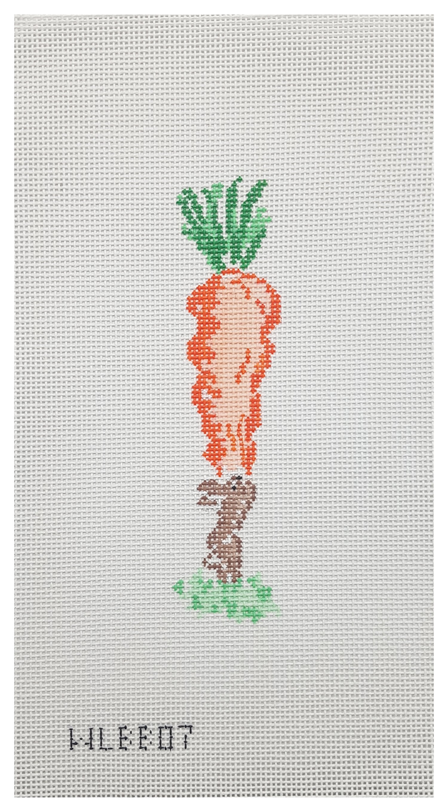 Bunny with Carrot - The Flying Needles