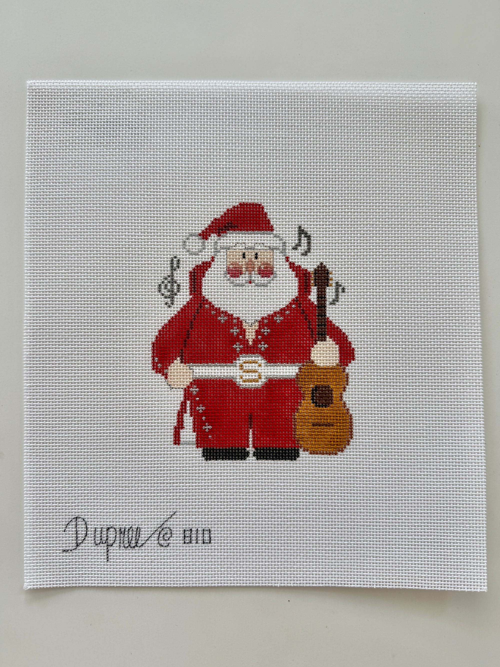 Elvis Santa with Guitar - The Flying Needles