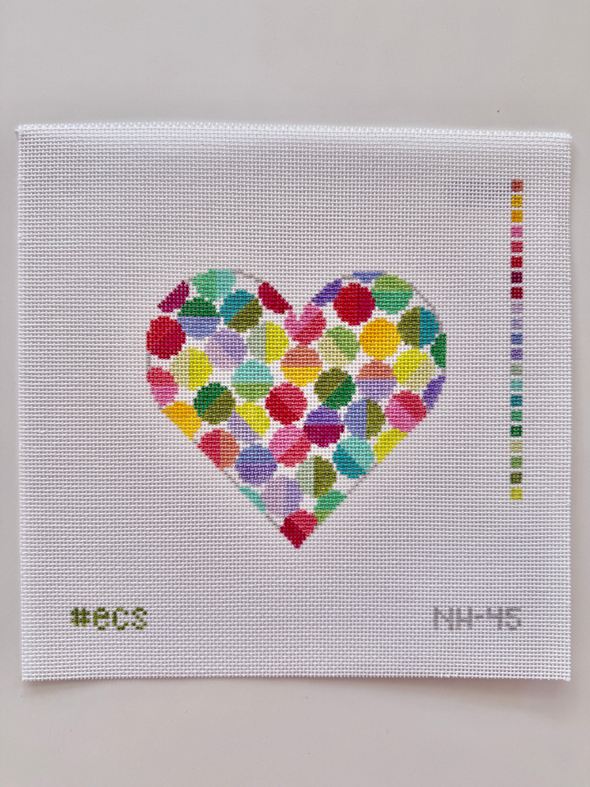 Lulu Heart Canvas - The Flying Needles